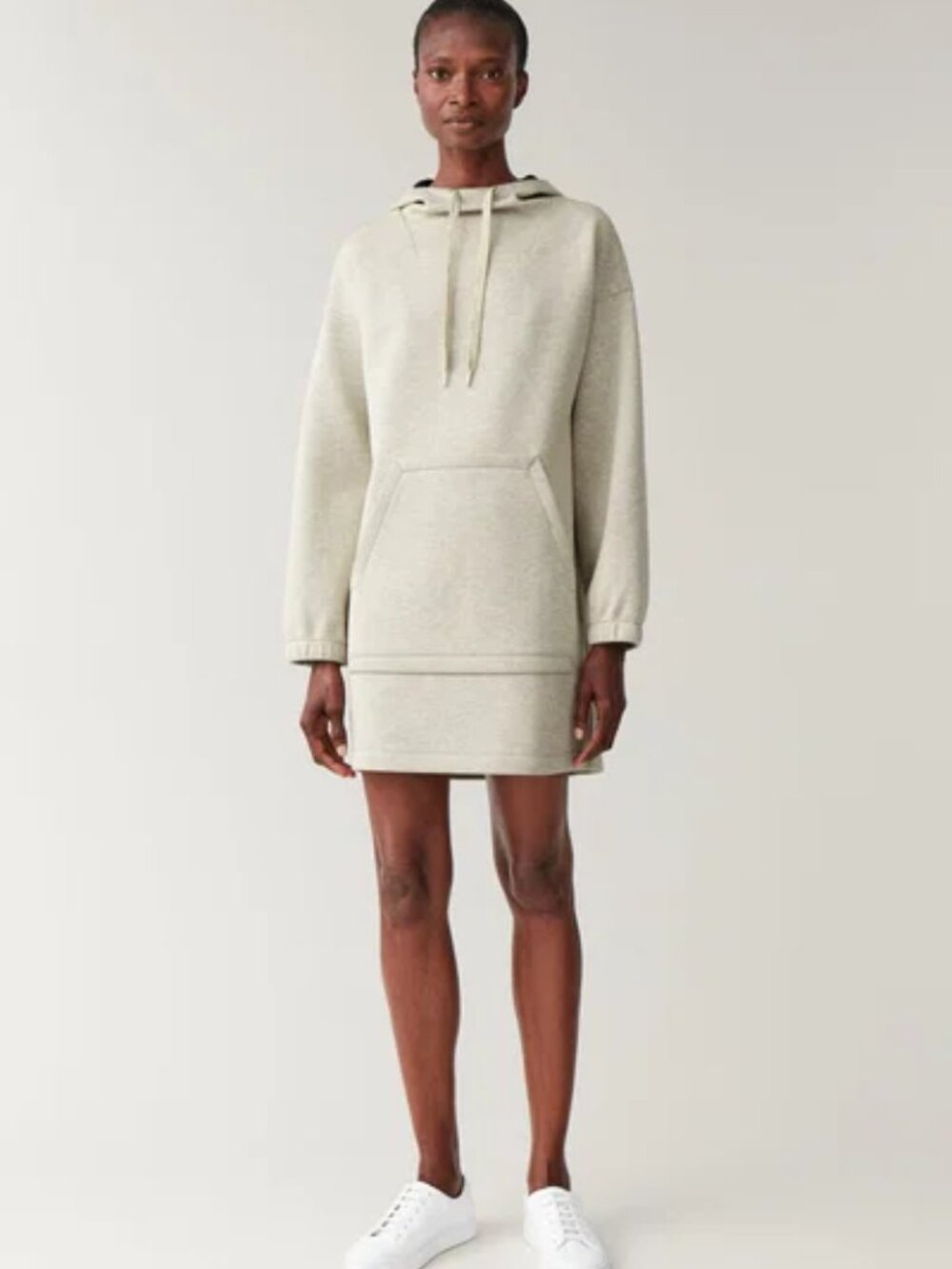 COS scuba hoodie dress